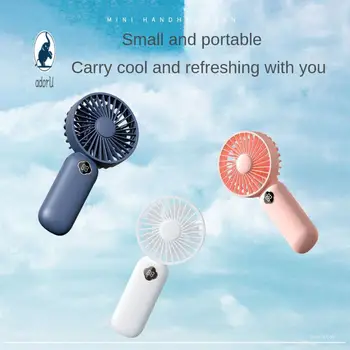 Карманный Высококачественный USB-вентилятор с функцией Креативного кронштейна, Маленький вентилятор с ручным приводом, Охлаждающие Аксессуары, Мини-вентилятор, Киберпопулярный Вентилятор