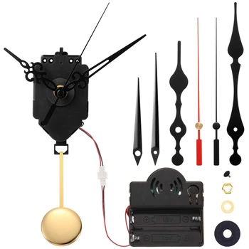 Кварцевый маятниковый механизм с часовым механизмом Chime Westminster Melody, набор часов с 3 парами стрелок