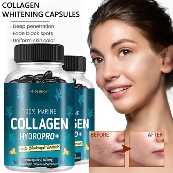 Коллаген -Содержит гиалуроновую кислоту, биотин -Комплекс гидролизованного типа 1 -Содержит витамины и минералы для поддержания здоровья кожи, ногтей, суставов