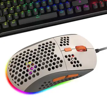 Компьютерная мышь с сотовой оболочкой, легкие мыши с сотовой оболочкой, Эргономичный дизайн, компьютерная мышь для геймеров на ПК с Windows