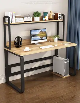Компьютерный стол, домашний стол, комбинация книжных шкафов, студенческий рабочий стол, простой письменный стол
