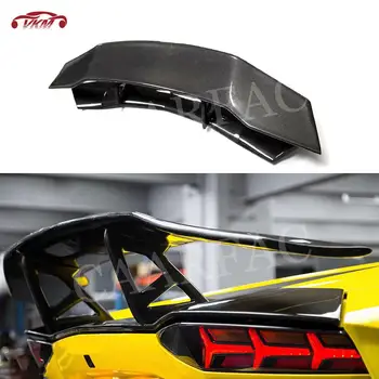 Крылья Заднего спойлера из углеродного волокна с высоким ударом для Lamborghini Aventador LP700 LP720 LP750 2011-2019