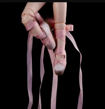 Кукольная обувь OB11 и кукла Blythes подходят для 1/12 модных танцевальных туфель из благородного шелка с кружевом розового, серого, синего, красного, черного и других цветов