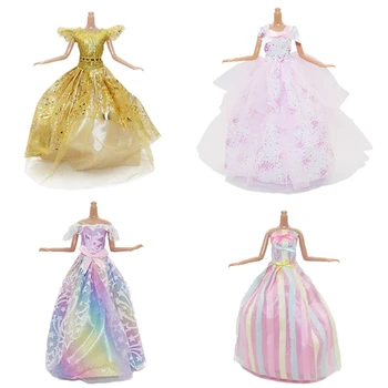 Кукольное платье длиной 30 см, кукольная одежда, короткая длинная юбка для куклы, сексуальные модные аксессуары для кукол, платье для девочек
