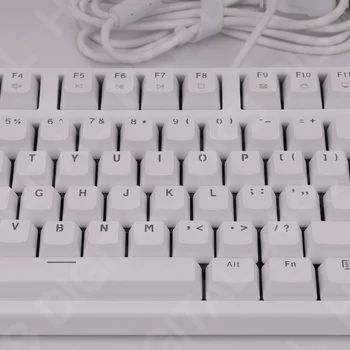 Механическая клавиатура Keycaps Белого Цвета С Прозрачной Подсветкой OEM Профиль ABS для GK61 Anne Pro 2 60% 68% 80% Клавиатура PC Game