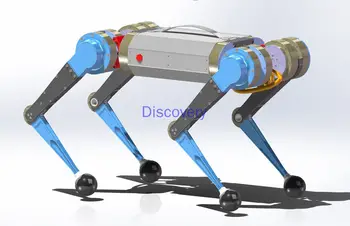 Механический набор для мини-гепарда Doggo MIT, робот ODrive SimpleFOC Robot