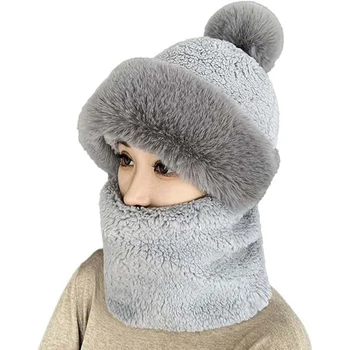 Милая мультяшная шапка для защиты ушей от ветра и холода, головной убор, подарок для женщин, девочек, детей C44