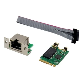 Мини-сетевая карта PCIE RTL8111F M.2 A + E к карте Gigabit Ethernet С одним портом сетевой карты RJ45 Ethernet