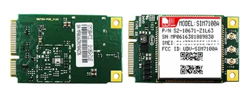 Модуль SIMCOM SIM7100A MINI PCIE LTE Cat-3 четырехдиапазонный LTE-FDD B2/B4/B5/B17 Двухдиапазонный UMTS/HSDPA/HSPA + B2/B5 Qualcomm MDM9215
