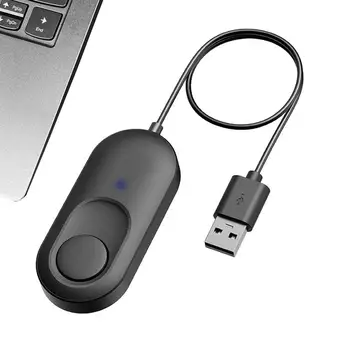 Мышь Jiggler USB Драйвер Бесплатно Необнаруживаемый Мышь Jiggler Для Компьютера 3 Скоростной Движитель Мыши Имитирующий Мышь 1 Шт USB Мышь Jiggler