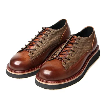 Новая рабочая и защитная обувь chaussures de ville hommes cuir, высококачественная кожаная обувь для мужчин