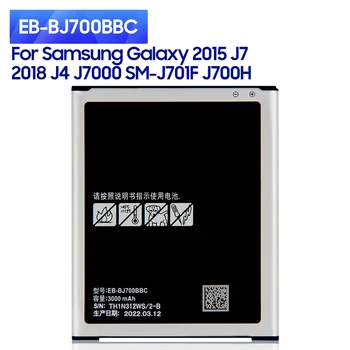 Новая Сменная батарея EB-BJ700BBC Для Samsung GALAXY J7 J700F J7000 J7008 J7009 J4 2018 EB-BJ700CBC EB-BJ700CBE