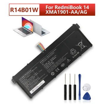 Новая Сменная Батарея для ноутбука R14B01W Для RedmiBook 14 XMA1901-AA XMA1901-AG Аккумулятор для ноутбука 3220 мАч