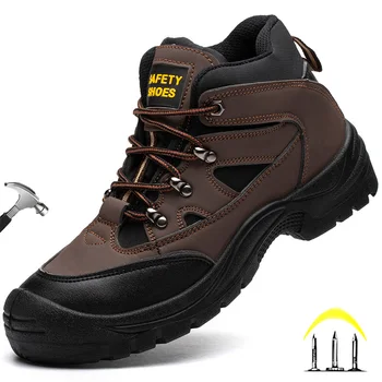 Новые дышащие кроссовки Diansen со стальным носком Для работы, мужская защитная обувь, устойчивая к воздействию кислот и щелочей, Противоударные защитные ботинки
