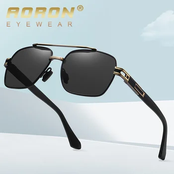 Новые мужские и женские модные поляризованные солнцезащитные очки, металлические солнцезащитные очки с защитой от ультрафиолета, декоративные солнцезащитные очки tide a695