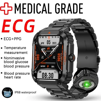 Новые Смарт-Часы ECG + SOSAI для медицинской Диагностики Здоровья, Три Профилактики, Спортивный Ветер, Функция ВСР, Функция Meto, Спортивные Смарт-часы