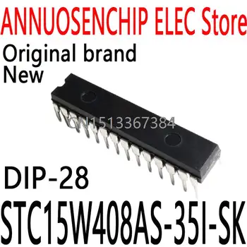 Новый и оригинальный DIP28 STC15W408AS-35I-DIP28 STC15W408AS DIP-28 STC15W408AS-35I-SK