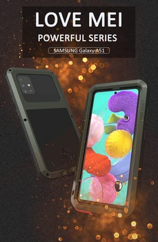 Новый Чехол для телефона Samsung Galaxy A51 A71 5g Противоударный Грязезащитный Водостойкий Металлический Бронированный Чехол Для Samsung Galaxy A71 4g