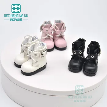 обувь BJD размером 4,8 * 2 см 1/6, модные кожаные сапоги с высоким берцем, высококачественная обувь для аксессуаров для куклы YOSD MYOU