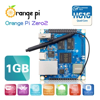 Одноплатный компьютер Orange Pi Zero 2 1 ГБ оперативной памяти Allwinner H616 с чипом BT5.0 WIFI под управлением Android 10 Ubuntu Debian OS Совет по развитию