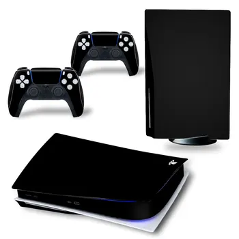 Однотонная наклейка для PS5 Standard Disc Edition, наклейка для консоли PlayStation 5 и контроллера PS5, наклейка для кожи
