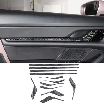 Отделка салона автомобиля из углеродного волокна, крышка вентиляционного отверстия, Подстаканник Для Porsche Taycan 2019-2022