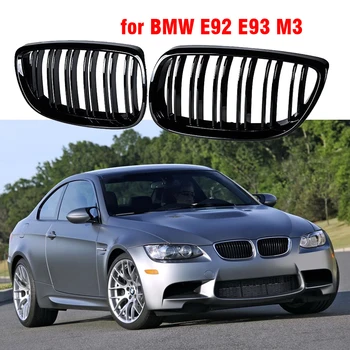 Передние ребра для почек, спортивная решетка Черного цвета Для BMW E92 E93 M3 2006-2009 2008-2013 3-Series 2-Дверное Купе