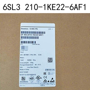 Преобразователь частоты 6SL3210-1KE22-6AF1 в коробке