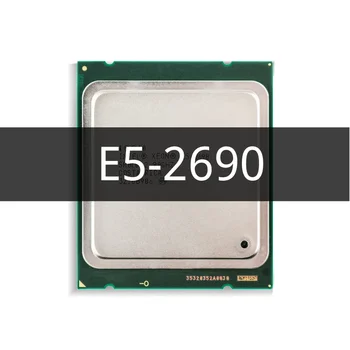 Процессор Xeon E5-2690 E5 2690 E5 2690 Восьмиядерный процессор 2.9G SROL0 C2 LGA2011, исправный Настольный процессор