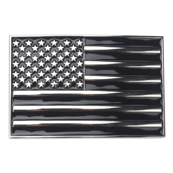 Пряжки для ремня с американским флагом, черные модные