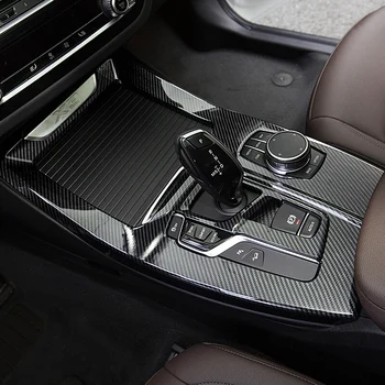 Ручка переключения передач автомобиля Рамка панель Декоративная накладка ABS Пластик Хром для BMW X3 G01 X4 G02 2018 2019 Аксессуары