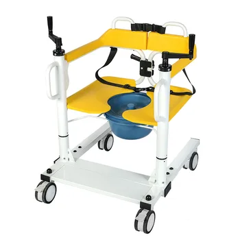 Ручной подъемник, Прикованный К постели Подъемник Для пожилых инвалидов, Парализованный Пациент, Кровать для перевозки инвалидных колясок, Туалетный стул