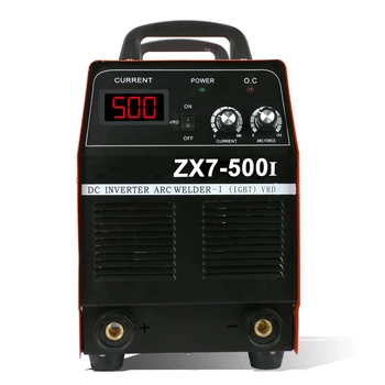 сварочный аппарат zx7 с инверторной дугой mma мощностью 500 ампер aparat de sudura