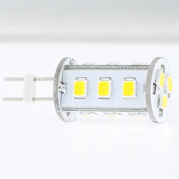Светодиодная лампа G4 15led Super Bright 2835SMD в качестве источника света мощностью до 220ЛМ 12 В постоянного тока 12 В переменного тока с регулируемой яркостью 10 шт./лот