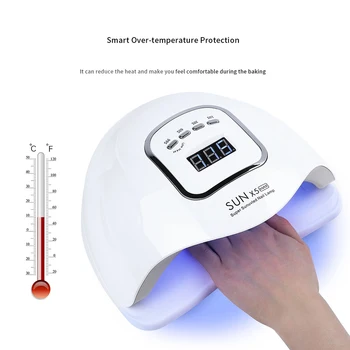 Светодиодная/УФ-лампа для фототерапии ногтей, Интеллектуальная Индукционная Маленькая USB-лампа для нагрева ногтей, сушилка