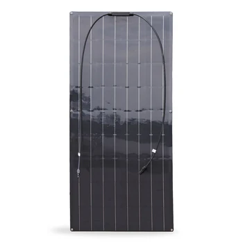 Солнечная панель 12 В 120 Вт 240 Вт Гибкая монокристаллическая солнечная батарея Placas Solares 12 В 24 В для зарядки аккумуляторов Домашние комплекты