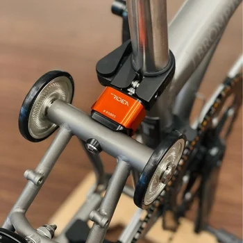 Т-образная линия подвески RIDEA для велосипедных АМОРТИЗАТОРОВ brompton титановый винт