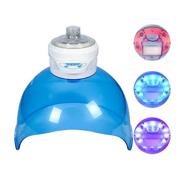 Терапия маски купола водорода кислорода H2O2 Лицевая С машиной красоты Нано распаровщика Распыляя для Спа