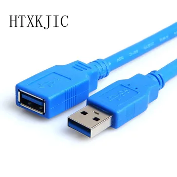 Универсальный удлинительный кабель USB 3,0 1 м Высокоскоростной M/F от мужчины к женщине Провод для передачи данных Адаптер ГОРЯЧИЙ