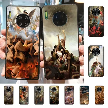 Художественная фреска Микеланджело Сотворение Адама Чехол Для телефона Huawei Mate 10 20 30 40 50 lite pro Nova 3 3i 5 6 SE 7 pro 7SE
