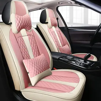 Чехол для автомобильного сиденья Универсальный полный для Buick Regal 1996-2004, розовый роскошный протектор сиденья, Аксессуары для интерьера автомобиля