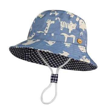 Шляпа с солнцезащитным кремом, код защиты от солнца, мультяшная детская шляпа для бассейна, шляпа рыбака, детская шляпа для маленьких мальчиков, шляпа-кролик