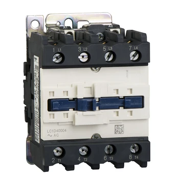 Электрический магнитный контактор переменного тока LC1D40004C7 4P 4NO LC1-D40004C7 60A 32V Катушка переменного тока