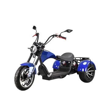 Электротрицикл 60V20A, Электромобиль для отдыха, Трехколесные велосипеды для взрослых на открытом воздухе, Гольф-кар